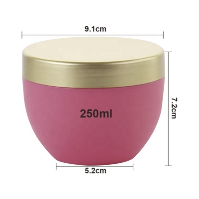 화장품 용기체 포장 본체 푸른 검은색 분홍색을 위한 피피 금 Lid 250 밀리람베르트 병
