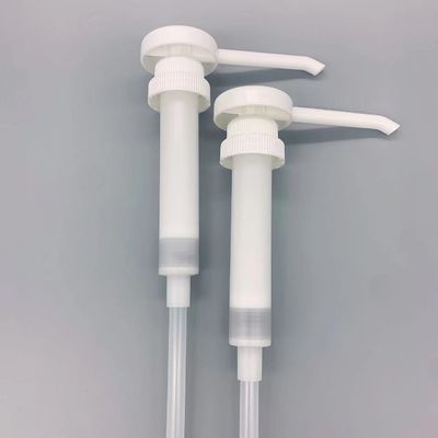 품질  Round Head Plastic Syrup Pump 10ml Honey Dispenser Pump 공장