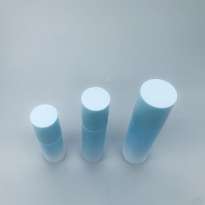 품질  Blue Plastic Cosmetic Airless Pump Bottles For Essential Oil 공장